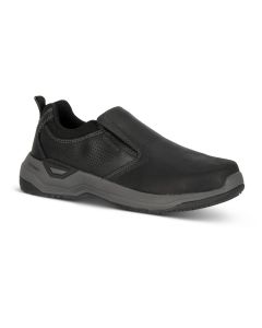 FSIA9007-9D image(0) - Avenger Work Boots Foreman MAX Low Slip-On - Men's - CN|EH|SR|SF - Black - Size: 9 - D - (Regular)