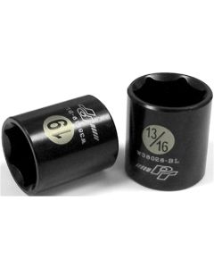 Wilmar Corp. / Performance Tool 19 Piece 3/8" Drive Black Socket Set