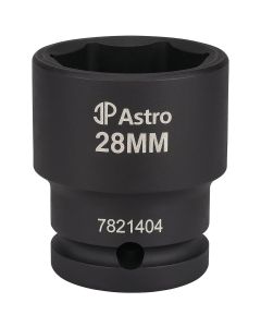 Astro Pneumatic 28mm 1/2 Inch Drive Low Profile Nano Impact Socket