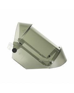 OBR21AGR30AFA8500 image(0) - OBERON Face Shield - Arc Flash - 30 Cal TCG - With Hard Hat Adapters - MSA V-Guard Hard Caps (Size Medium) - Lens Color: Clear Grey Anti-Fog