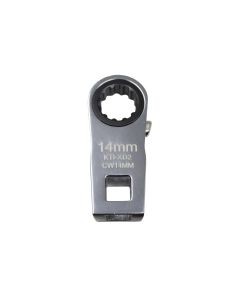 K Tool International Ratcheting Crowfoot Wrench 14mm 3/8 Inch Drive
