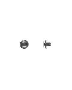 Disco Automotive Hardware 2128PK Push-Type Fender and Bumper Retainer, 11 mm L Stem x 5/16 in Hole, Nylon, Black