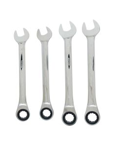 DEWALT Ratcheting Combination Wrench Set, 4-Piece Metric