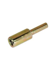 AES Industries 51823-2 Eraser Pad Adapter, 5/16-24 Arbor, 1/4 in Shank, For #51823 Pinstripe Eraser Pad