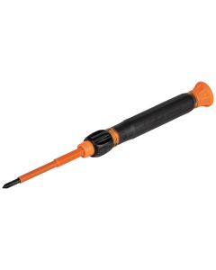 KLE32585 image(0) - Klein Tools Multi-Bit Electronics Screwdriver, 4-in-1, TORX&reg; Bits