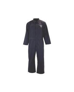 OBRBSA-OB59NB-R5XL image(0) - OBERON Coveralls - Arc Flash & Inherently Flame Resistant - 12 Cal BSA - Color: Navy Blue - Size: 5XL