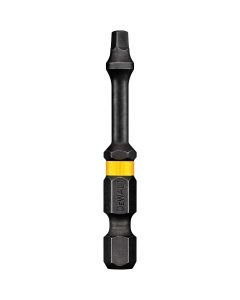 DWTDWA2SQ3IRB image(0) - DEWALT 2-Inch Square Number-3 Impact Ready Flextorq Bits, 50-Pack