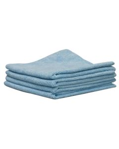 Presta 800136CS Ultra Soft Edgeless Cloth, 16 x 16 in, Micro-Fiber, Blue