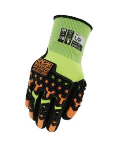 Mechanix Wear Speedknit M-Pact Dipped Nitrile Gen Purp Gloves, Lg