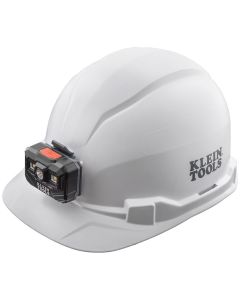 KLE60100 image(0) - Klein Tools Hard Hat, Non-Vented, Cap Style, White