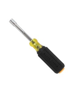 KLE65406MAGM image(0) - Klein Tools Metric Magnetic Color-Coded Nut Driver, Heavy-Duty Hollow-Shaft, 6mm