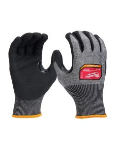 MLW48-73-7021B image(2) - Milwaukee Tool 12 Pair Cut Level 8 High-Dexterity Coated Nitrile Dipped Gloves - M