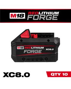 MLW48-11-1814 image(1) - Milwaukee Tool M18 REDLITHIUM FORGE HD12.0 Battery  - 10 Pack