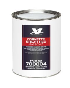 XLB700804 image(0) - Excel Auto Body Products CORVETTE BRT RED B/C QT
