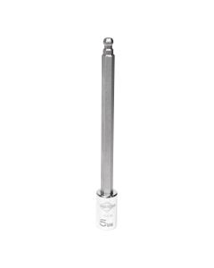 MAY16519 image(0) - Mayhew Mayhew 5 MM Metric Ball Hex Medium Insert Socket Bit, 1/4-Inch Drive
