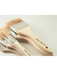 Mack Brushes Whitey II 2001-15 2001 Series All Purpose Throw-Away Chip Brush, 1-1/2 in, Wood Handle, Natural White