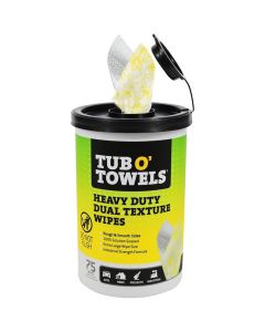 FDPTW75-DT image(0) - TUB O' TOWELS Heavy Duty Dual Texture 75 Count Wipes 10-inch x 12-inch