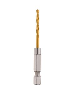 MLW48-89-4604 image(0) - Milwaukee Tool 7/64" SHOCKWAVE RED HELIX Titanium Drill Bit