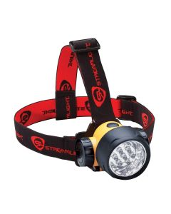 STL61052 image(2) - Streamlight Septor Div. 2 - Includes Alkaline Batteries, Rubber & Elastic Straps - Yellow