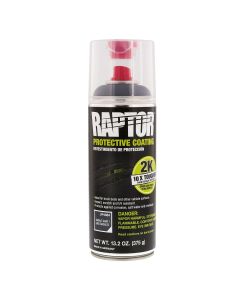 UPO4884 image(0) - U Pol Products RAPTOR UP4884 2K Bedliner Aerosol, 13.2 oz Aerosol Can, Basalt Gray, 14.5 sq-ft Coverage