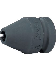 KKN14139-1-4 image(0) - Ko-ken USA 14139-1/4 1/2 Sq. Dr. Adaptor 1/4 For 1/4H Bit Length 35mm