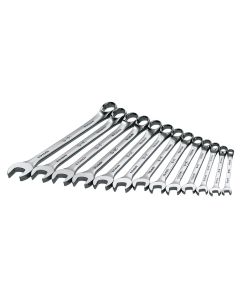 S K Hand Tools WRENCH SET COMBINATION 13 PC METRIC HI POLISH