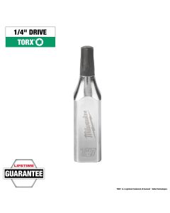 MLW45-34-1005 image(1) - Milwaukee Tool 1/4" Drive T27 TORX Bit Socket
