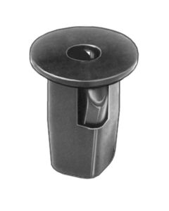 AVCAP19194 image(0) - AUVECO AP19194 Front and Rear Wheel Fender Liner Screw Grommet, #12 Screw x 16 mm Dia Head, Nylon, Black