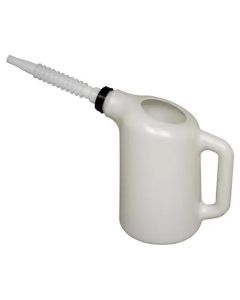 Lisle 6 Quart Oil Dispenser with White Spout