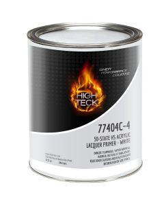 HIT77404C-4 image(0) - High Teck Products 77404C-4 High Solids Acrylic Lacquer Primer-white-QT