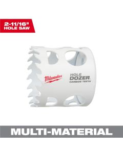 MLW49-56-0730 image(0) - Milwaukee Tool 2-11/16 Inch HOLE DOZER with Carbide Teeth Hole Saw