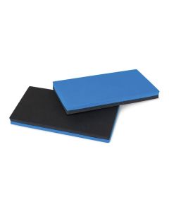 AES52938 image(0) - AES Industries 52938 Hand Sanding Block, 5-3/8 in L x 2-3/4 in W x 1/2 in THK, Rigid Foam