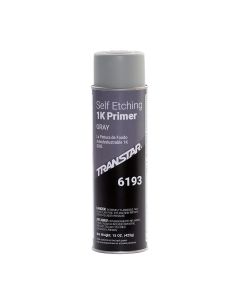TRP6193 image(0) - Transtar Autobody Products 6193 Self-Etching 1K Primer Aerosol Can - 16 oz Net Weight - Gray