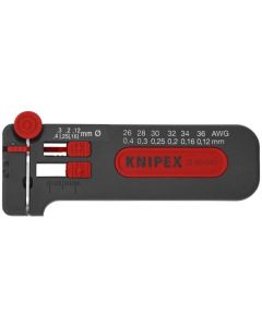 KNP1280040SB image(0) - KNIPEX Mini Wire Stripper 26-36 AWG