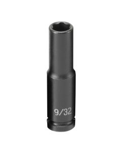 GRE909DS image(0) - Grey Pneumatic 1/4" Surface Drive x 9/32" Deep  Socket