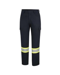 OBRZFJ219-46X34 image(0) - OBERON Cargo Pants - Hi-Vis FR/Arc-Rated 7.5 oz  88/12 - StarTech Tape - Navy - Size: 46X34