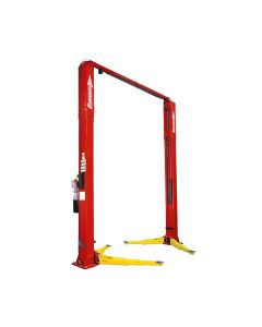 Forward Lift 12,000 2 Post Symmetric Lift With 3 Stage Front & Rear Arms. Top Mounted Direct Pull Technology With Cylinder Rod Concealed In Carriage. Adjustable Widths Options. Includes Low Profile Truck Adapters With 1.75", 3.5" & 5" Extensions With Stor