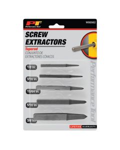 WLMW80562 image(1) - Wilmar Corp. / Performance Tool 5 Piece Tapered Extractor Set