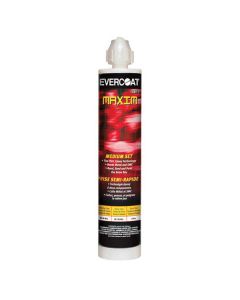 Fibre glass Evercoat MAXIM 100813 Medium Set Bonding Adhesive, 250 mL Cartridge, Gray, Paste, 12 hr Curing