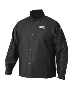 Lincoln Electric Fire Resistant X-Large Black Cloth Welding Jacket