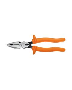 Klein Tools Side-Cutting Pliers Crimping Die 8-1/2 Insulated