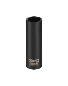 DWTDW22872 image(0) - DEWALT 9/16-Inch Impact Ready Deep Socket For 1/2-Inch Drive