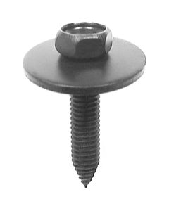AVC13618 image(0) - AUVECO 13618 Hex Head Sems CA Point Body Bolt, M6 x 1 mm Screw x 30 mm L, Phosphate