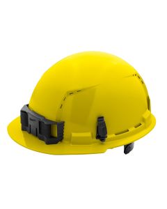 MLW48-73-1222 image(2) - Milwaukee Tool BOLT Yellow Front Brim Vented Hard Hat w/6pt Ratcheting Suspension (USA) - Type 1, Class C