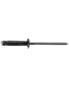 AVC18461 image(0) - AUVECO 18461 Split-Type Rivet, 5/32 in Dia x 3/64 to 1/4 in Grip Range, Aluminum, Black