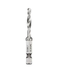 DEWALT Impact Ready 10-24 Unc Drill Tap, 1/4" Capacity