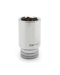 GearWrench 3/4 Inch Drive 6 Point Deep Metric Socket 50mm