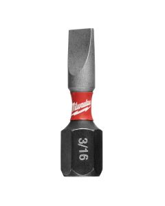 MLW48-32-4117 image(1) - Milwaukee Tool Shockwave Impact Slotted 3/16" Insert Bits (25PK)