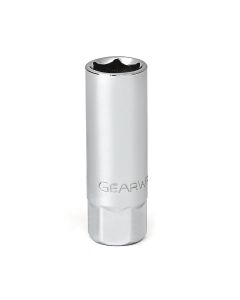KDT80402 image(0) - GearWrench 3/8 Inch Drive 6 Point 2-1/2 Inch Spark Plug Socket 5/8 Inch