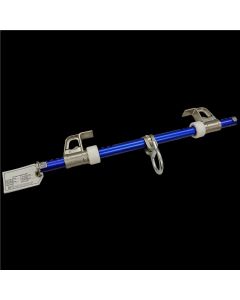 SRW743406 image(0) - FALL SAFE Lanyard - FATPACK Series - Shock Absorbing - S/A Twin 1/2-inch Kernmantle Rope, 3/4-inch Snap Hook & Tieback, 3/4-inch Snap Hooks - Length: 6-feet